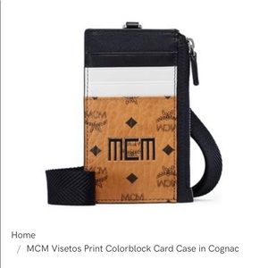 Authentic New With Tags MCM Landyard